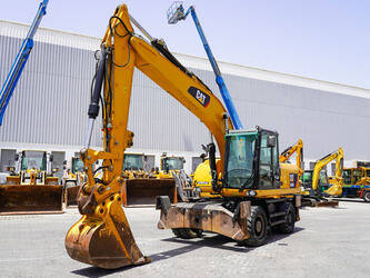 Image for WHEELED EXCAVATORS 2014 Caterpillar M318D