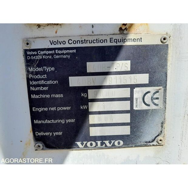 2004 Volvo L40B-47558582