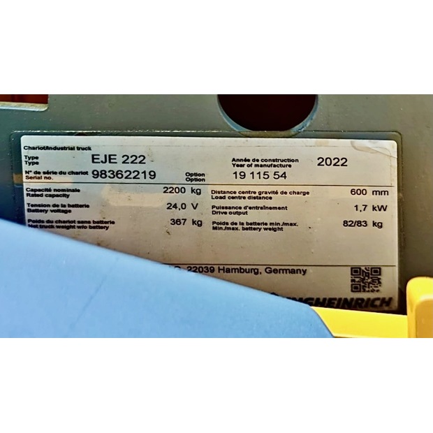 2022 جنجهينريتش EJE 222 LI-ION-47570255