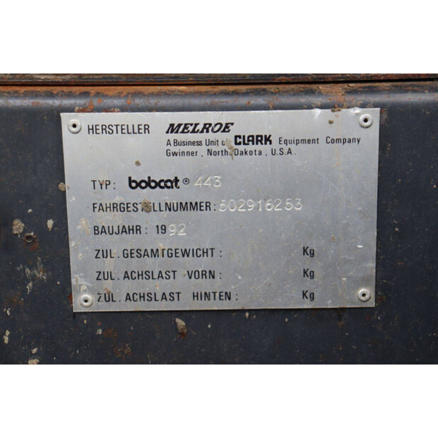 1992 BOBCAT 443-47579269