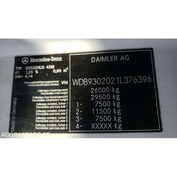 2009 Mercedes-Benz 2532-47594767
