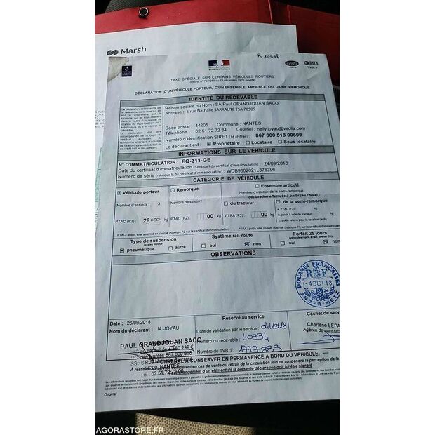 2009 Mercedes-Benz 2532-47594795