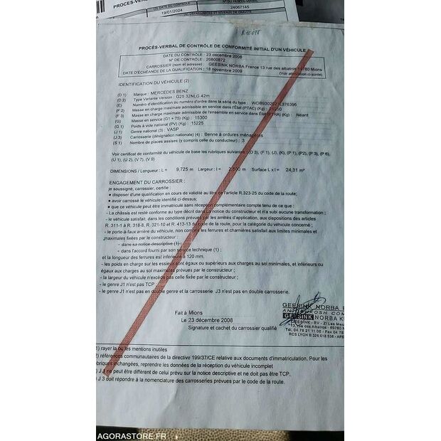 2009 Mercedes-Benz 2532-47594797