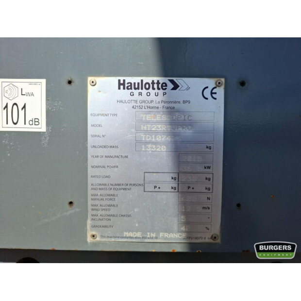 2015 Haulotte HT23RTJPRO-47596989