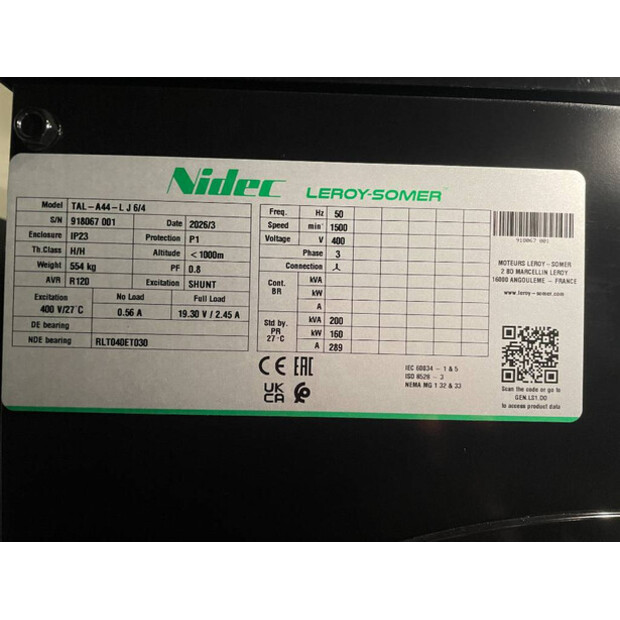 2026 CUMMINS 6CTA8.3-G1-47597061