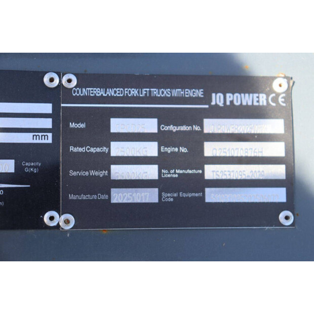 2025 JQ Power CPCD25-47617234