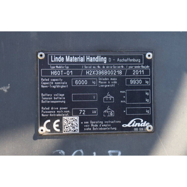 2011 Linde H60T-01-47617490