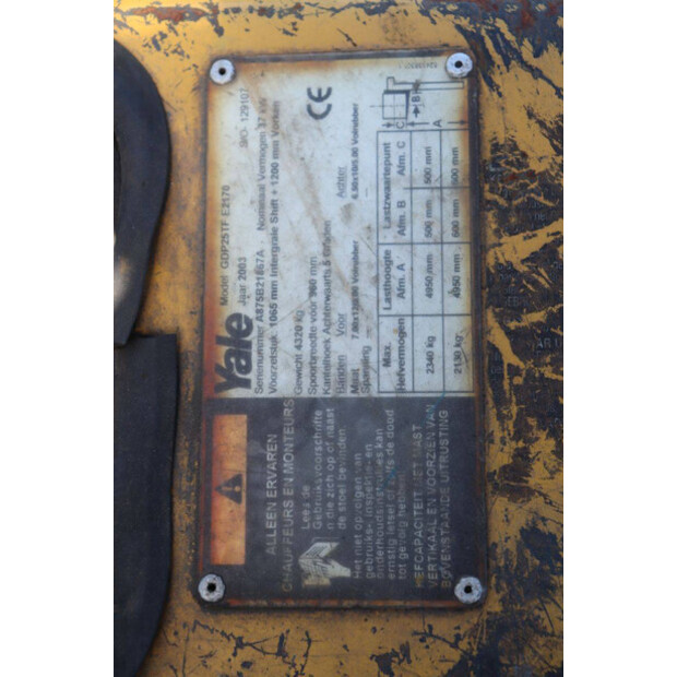 2003 Yale GDP25TF-47617561