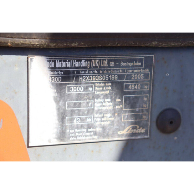 2005 Linde H30D-47617896