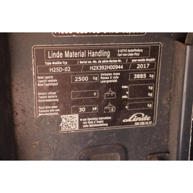 2017 ليندي H25D-02-47617974