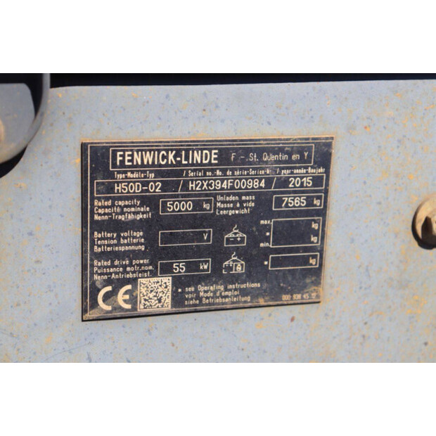2015 Linde H50D-02-47618005