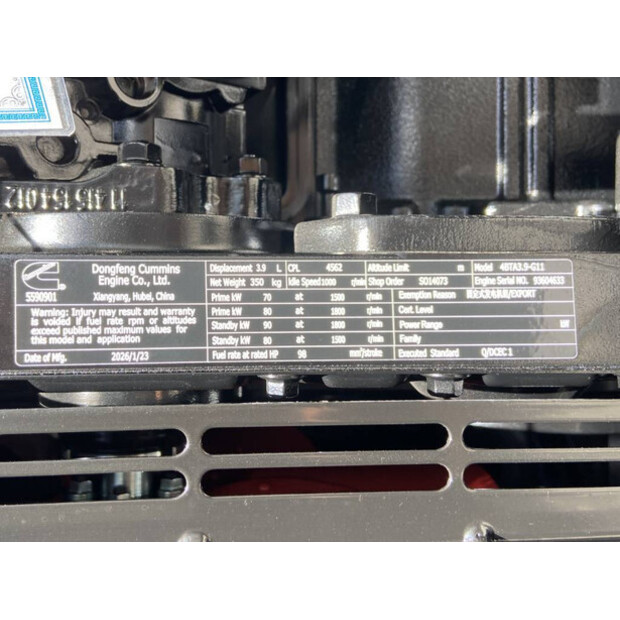 2026 CUMMINS 4BTA3.9-G11-47618872