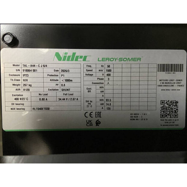 2026 CUMMINS 4BTA3.9-G11-47618873