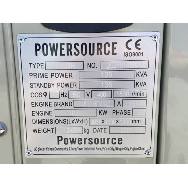 2026 CUMMINS 6BTA5.9-G2-47618965