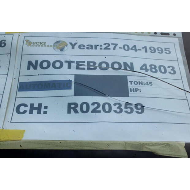 1995 Nooteboom 48-03 3-47619868