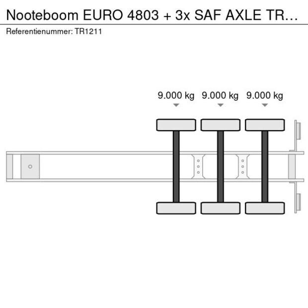1995 Nooteboom 48-03 3-47619870