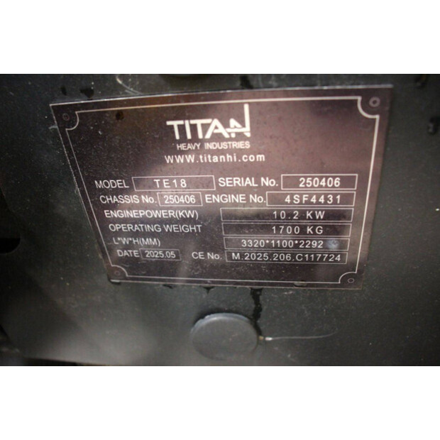 2025 Titan TE18-47620263