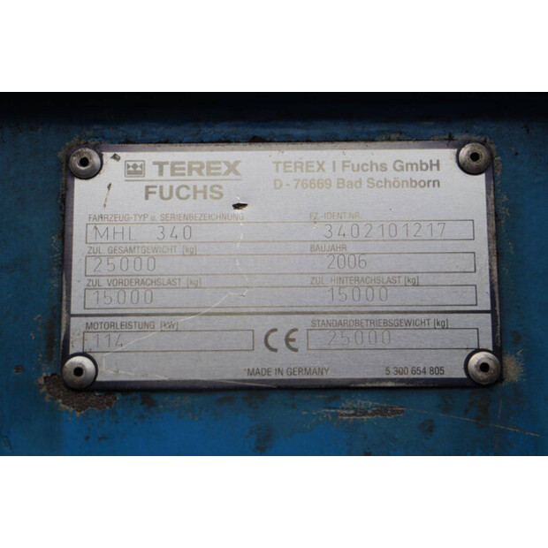 2006 Terex MHL 340-47620327