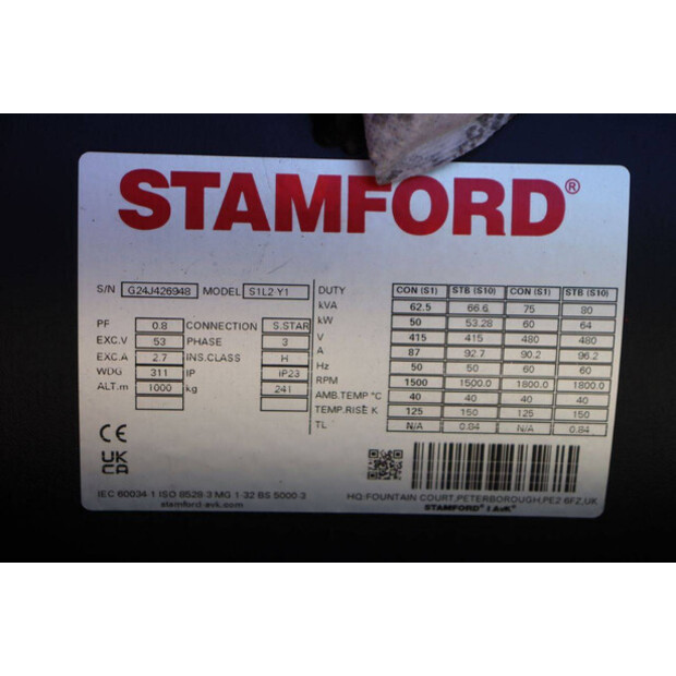 2025 TAFE POWER TAF-P-62.5W-47621269