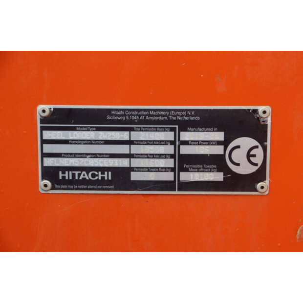 2019 Hitachi ZW250-6-47621992
