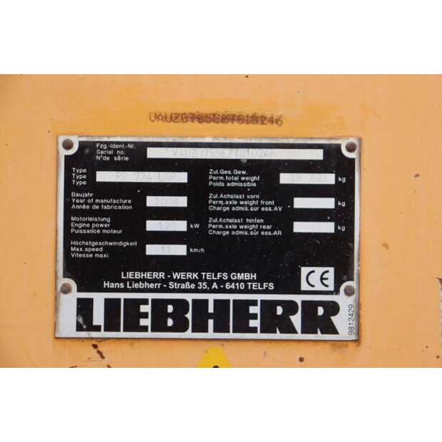 2008 Liebherr PR724LGP-47622034