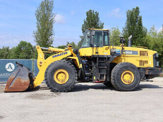 Image for WHEEL LOADERS 2006 Komatsu WA500-6