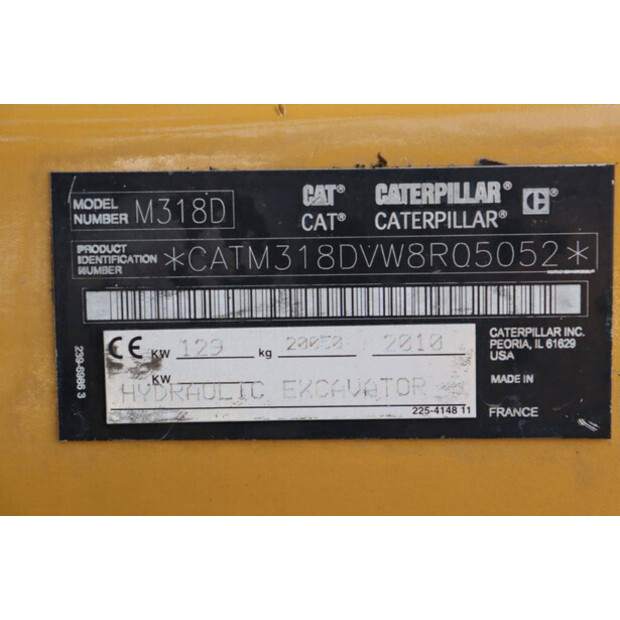 2010 Caterpillar M318D-47623835