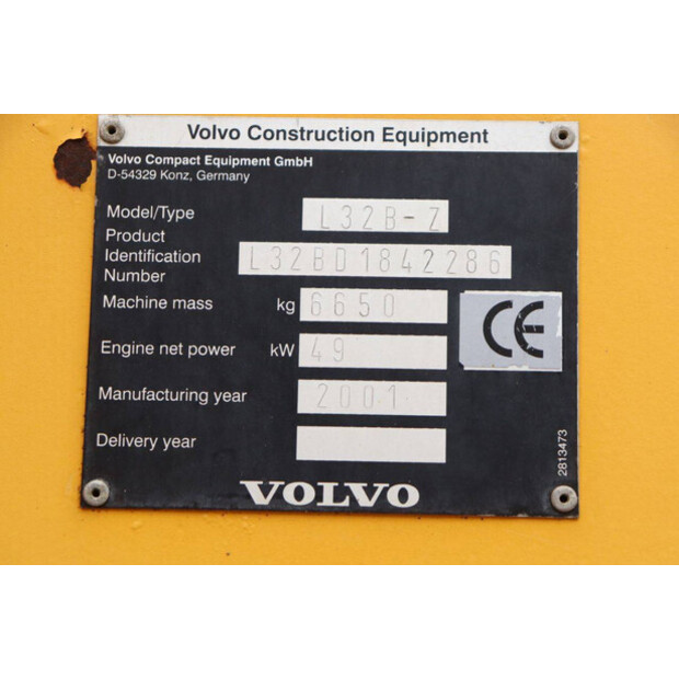 2001 Volvo L32B-Z-47625278