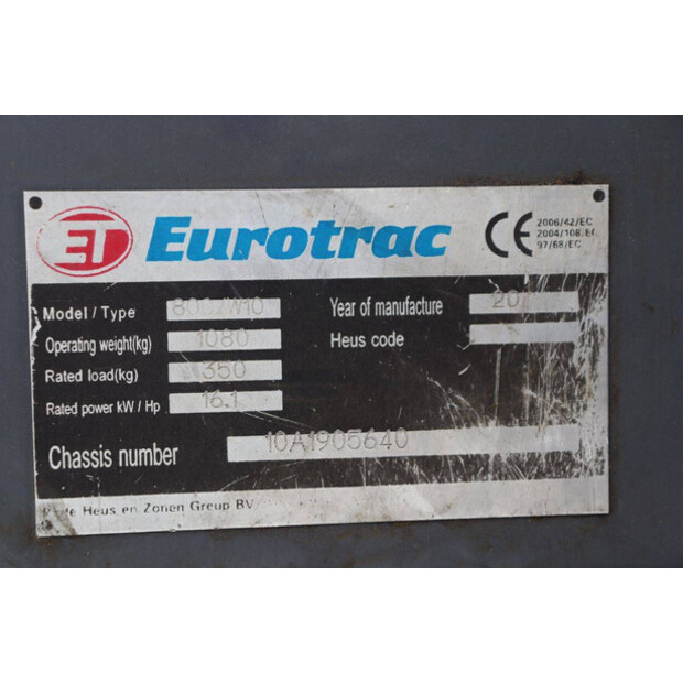 2020 Eurotrac 800/W10-47625412