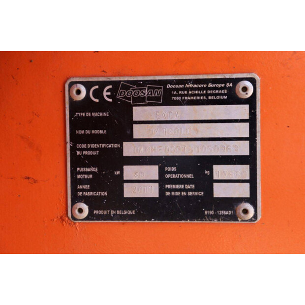 2011 Doosan DX180LC-47626114