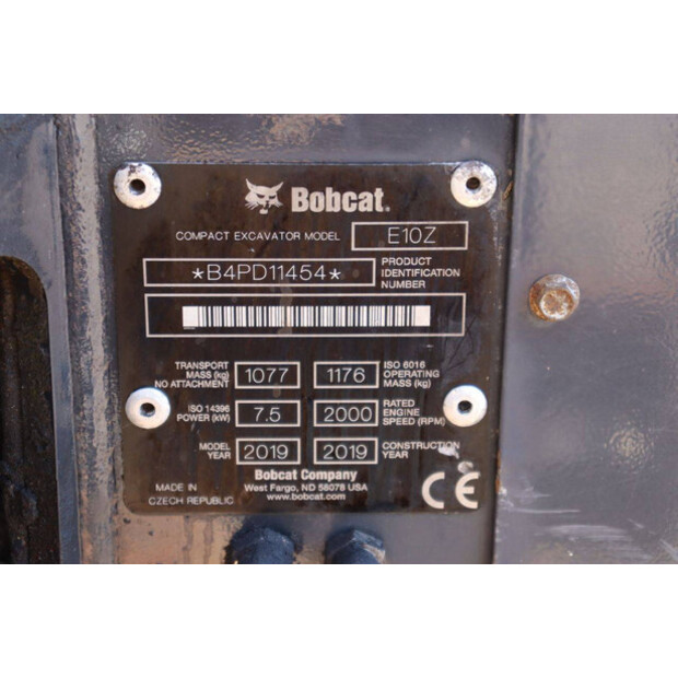 2019 BOBCAT E10Z-47626721