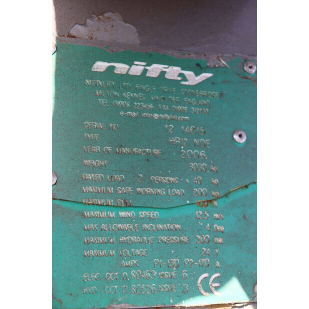 2006 NIFTY HR12 NDE-47626843