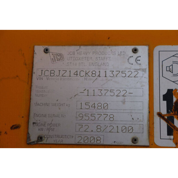 2008 JCB JZ140-47626921