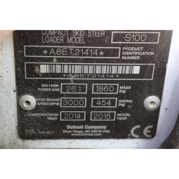 2014 BOBCAT S100-47627118