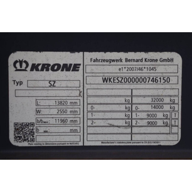 2016 Krone SZ-47628111