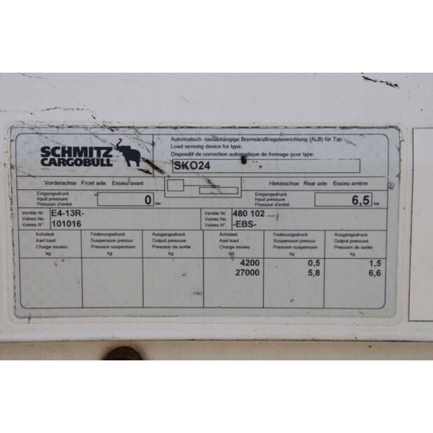2011 Schmitz Cargobull SKO24-47628979