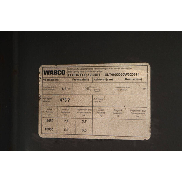 2002 Floor FLO-12-20K1-47629350