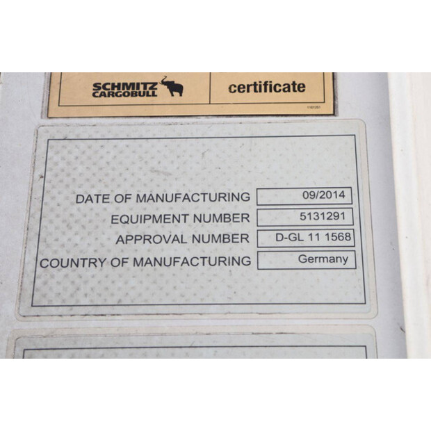 2014 Schmitz Cargobull SCB S3B-47630260