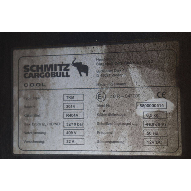 2014 Schmitz Cargobull SCB S3B-47630263