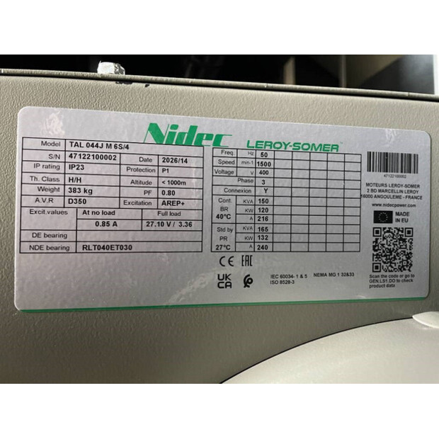 2026 Deutz TCD6.1L6-SV-47650028