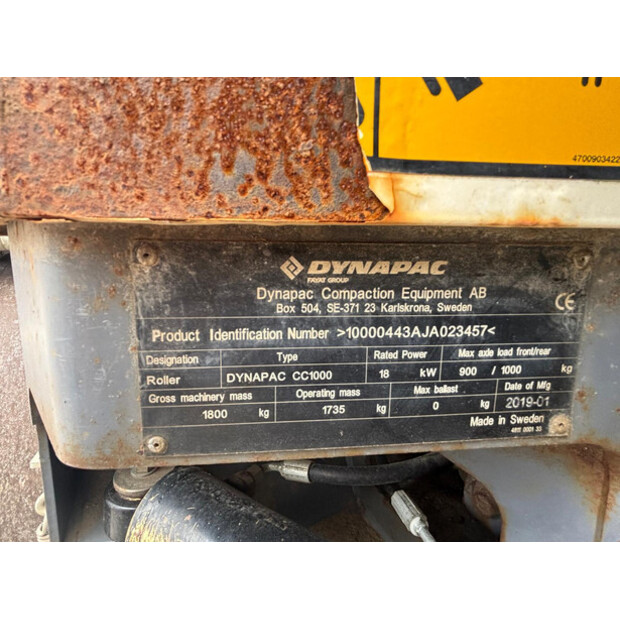 2019 DYNAPAC CC1000-47682315