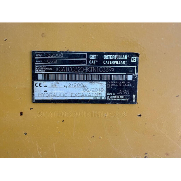 2019 Caterpillar 320GC 07B-47686656