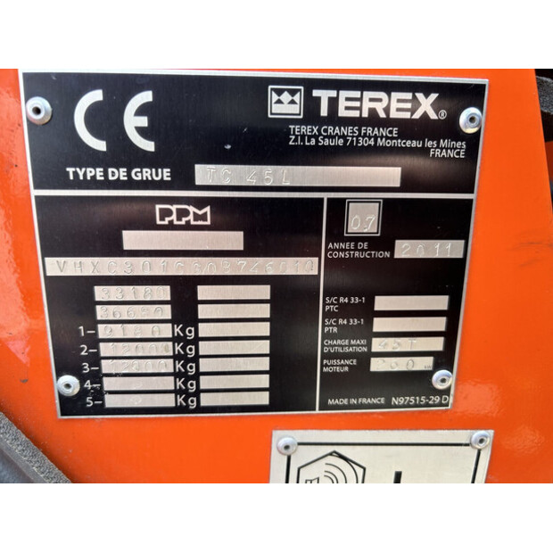 2011 تيريكس TC45L-47716521