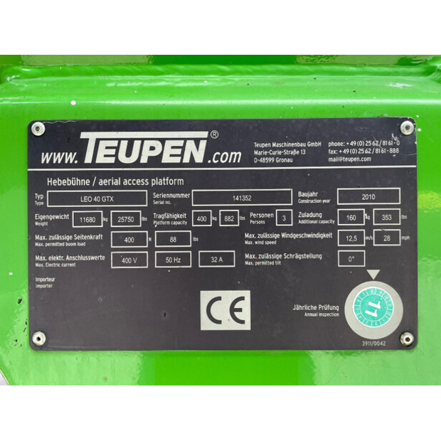 2010 TEUPEN Leo 40 GTX-47717844