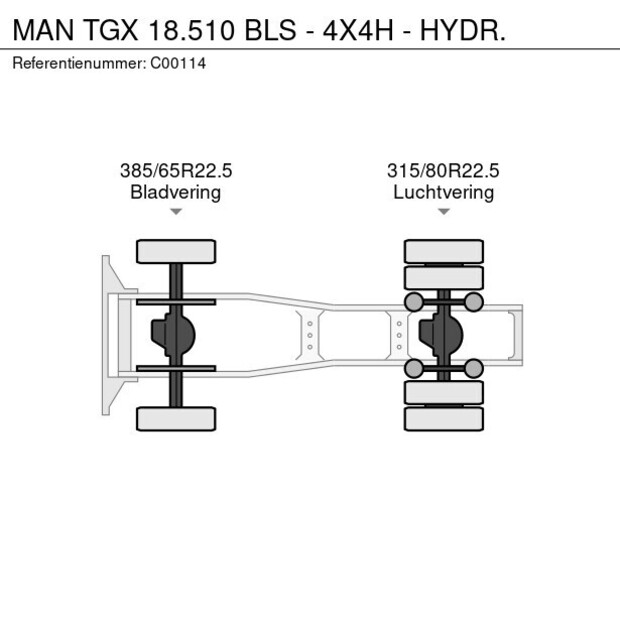 2021 مان TGX 18.510-47717877