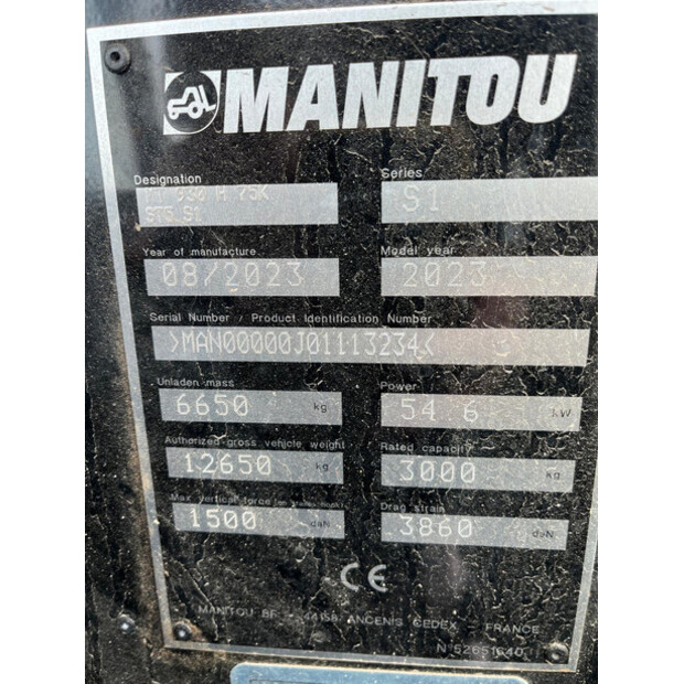 2023 Manitou MT 930H-47733924