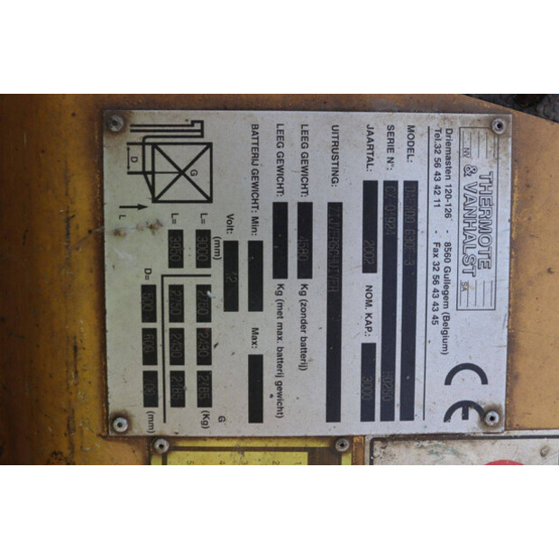 2002 Thermote & Vanhalst Daewoo G30E-3-47734129