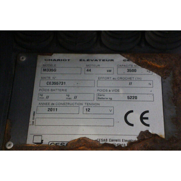 2011 Cesab M335G-47734366