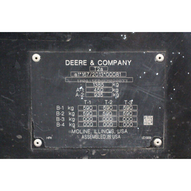 2013 JOHN DEERE HPX815E-47734509