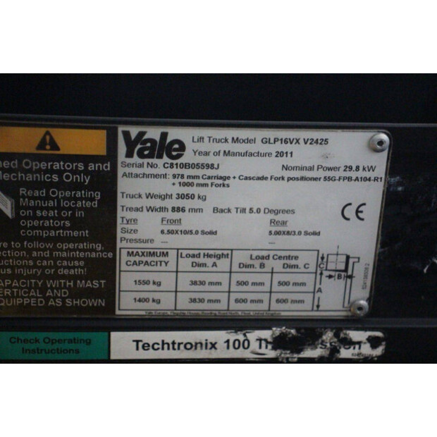 2011 Yale GLP16VX-47734817